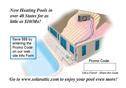 solar pool heater postcard backside